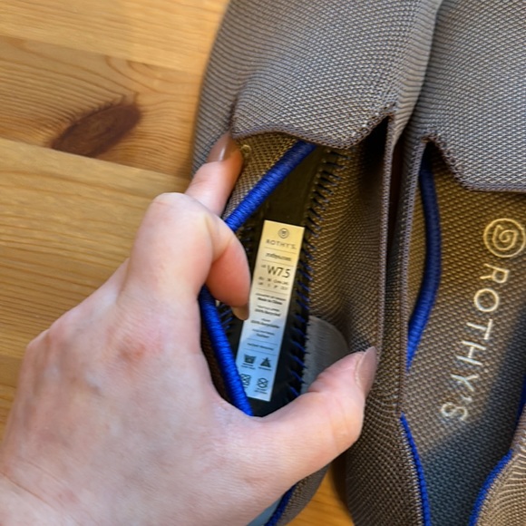 Mocha Brown Retired Rothy's Loafer Flats Round Toe - Picture 3 of 7